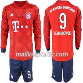 Maillot de Foot Bayern Munich Lewandowski 9 Enfant Domicile 2018/19 ML